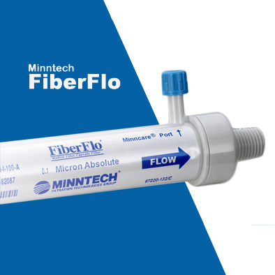 DTB fiber flo compatible con una amplia gama de químicos ideal para filtrar ácidos y solventes