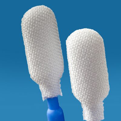 DTB foam head swab with polypropylene 1 de celda abierta o cerrada ideal para ambientes controlados
