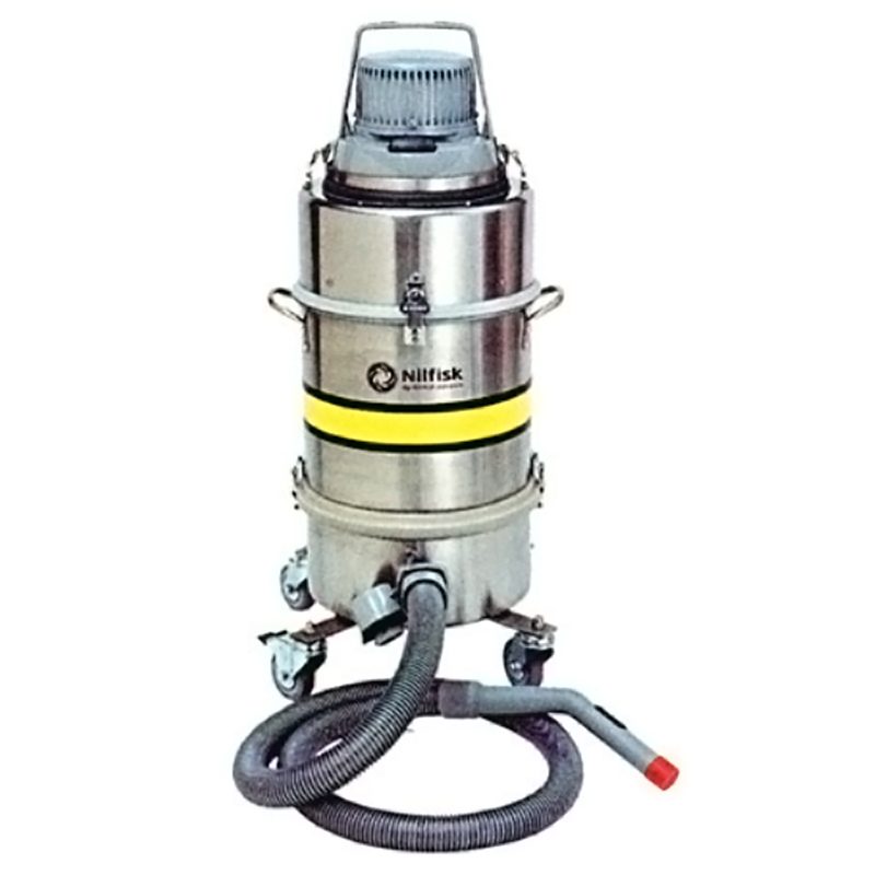 DTB aspiradora industrial de acero inoxidable para vapor aspira vapores de arsina, fosfina y solventes clorados.