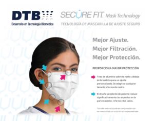 Mascarilla Isofluid™ Plus Pure con Tecnología Secure Fit™