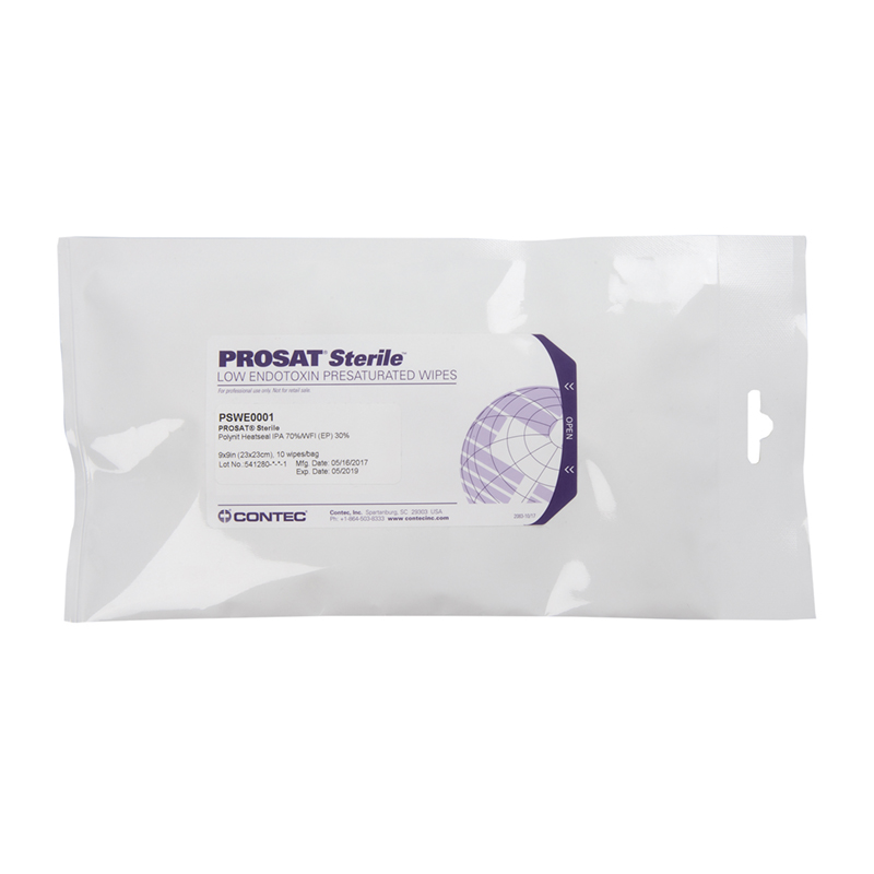 Paños PROSAT® Sterile™ Polynit Heatseal LE