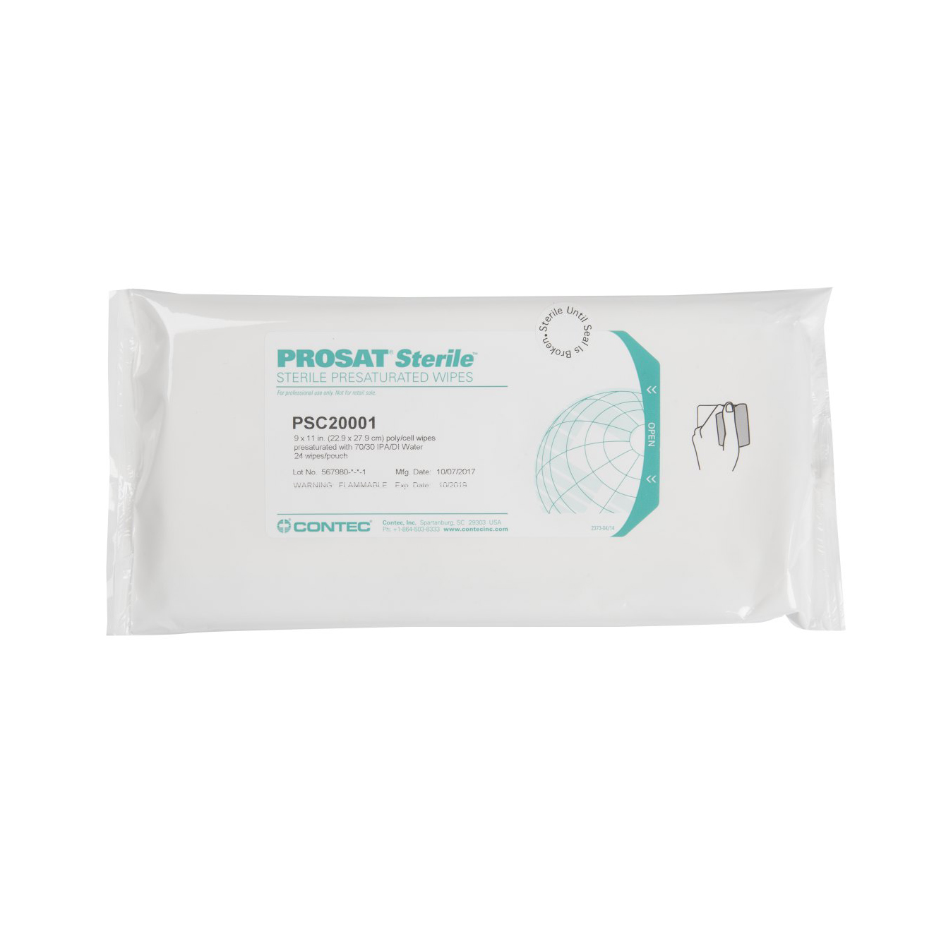 Paños ProSat Sterile Sigma Celulosa Poliéster