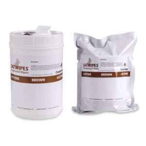 Paños SATWIPES® Presaturados con Acetona