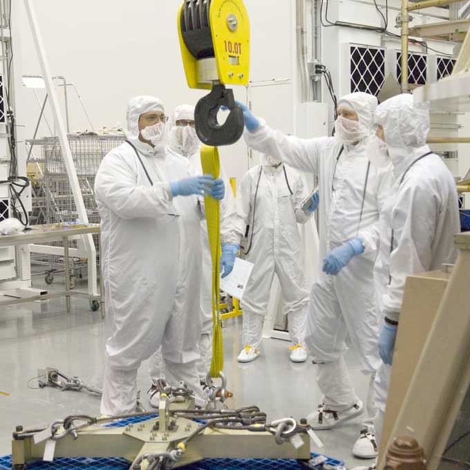 Cuarto Limpio Aeroespacial e Industrial