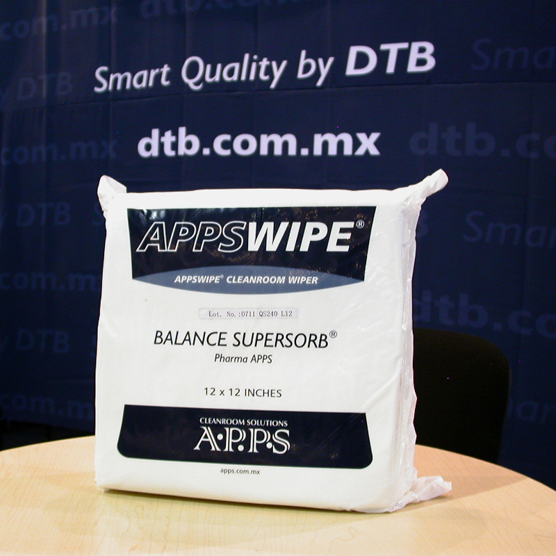 Paños para Cuartos Limpios y Salas Blancas - APPSWIPE Balance Supersorb